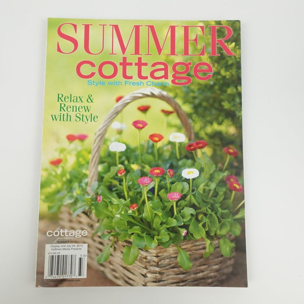 Cottage Journal: Summer Cottage 2013 Vol 4 Issue 3 Home Decor Hoffman Media